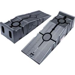 Rampsats - plast - 2 st. - extra hög - lastkapacitet 3000 kg