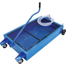 Wanna wychwytująca olej - ruchoma - pojemność wanny maks. 56,85 l - prześwit pod wanną 230 mm