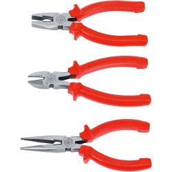 Pliers set - combination pliers, side cutters, telephone pliers