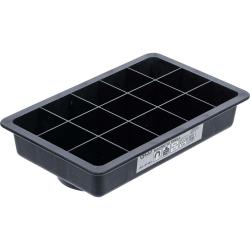 Magnetic holding tray - dimensions (L x W x H) 120 x 190 x 33 mm - max. holding force 2 kg