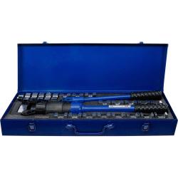 Krympetangsett - hydraulisk - kobber 16 til 400 mm² - aluminium 35 - 300 mm² - trykk maks. 16 t