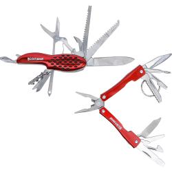Multifunktionswerkzeug-Satz - 2-tlg. - Taschenmesser 11-in-1 und Multitool 8-in-1