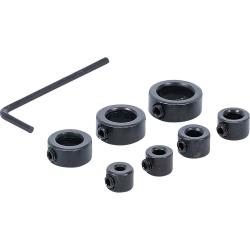 Boredybdebegrensersett - størrelse 3 til 12 mm - 8 stk. - Unbrakonøkkel 2,5 mm
