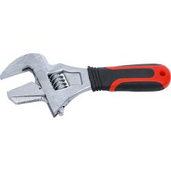 Säädettävä jakoavain muovisella pehmeällä kahvalla - 2-in-1-toiminto - SW max 38 mm - pituus 160 mm