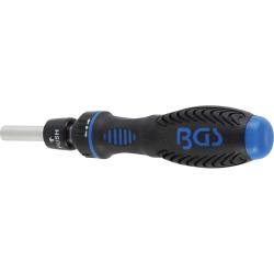 Skraldedrejegreb til bits - vendbart - 2-komponent greb - drevfatning 6,3 mm (1/4")