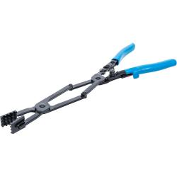 Szczypce do zaciskania węży z podwójnym przegubem - 0 - 40 mm - 440 mm - cena za szt