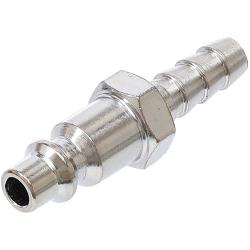 Sticknippel - tryckluft - 8 mm (5/16") el. 10 mm slanganslutning - för USA, Frankrike