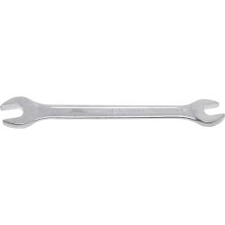 Double open-end wrench - chrome vanadium steel - hexagon - SW 14 x 17 and 19 x 22 mm