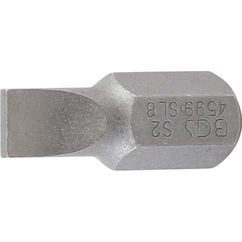 Bit - eksternt sekskantdrev 10 mm (3/8") - spalte- og krydsdrev - længde 30 mm