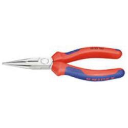 Chain Nose Pliers Straight Chromated - 2 Component Handles