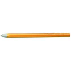 Pointed chisel - 8-edge - length 300 mm - width across flats shank 18 mm