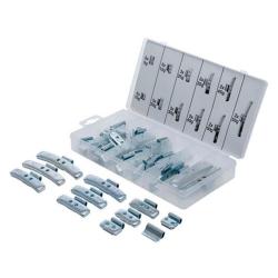 Kit 700 Masses Équilibrage Jantes Acier STIX 5-40g - Poids Acier Revêtu - Pour Garage & Professionnels