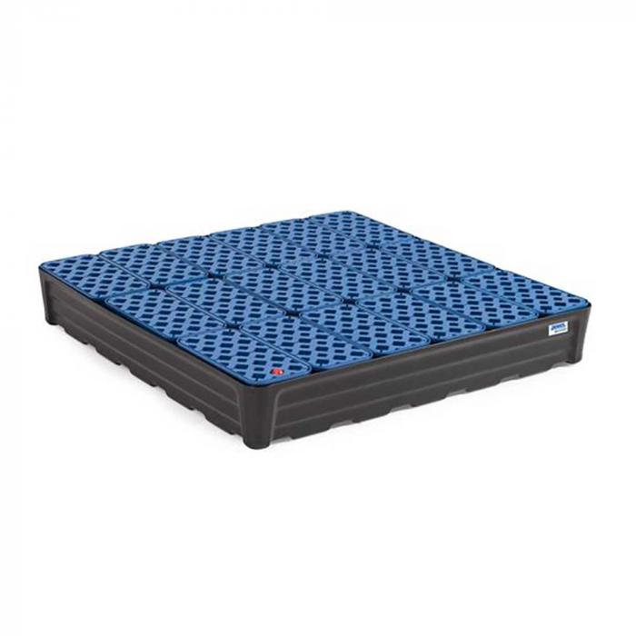 Small container tub pro-line - polyethylene (PE) - with grating