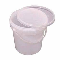 Plastic buckets (round, color: natural) - "Jokey Euro-Tainer" - 2.6 liter - type