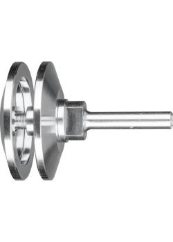 PFERD Werkzeughalter BO für Rundbürsten - verschiedene Ausführungen -  Schaft-ø 8 und 12 mm