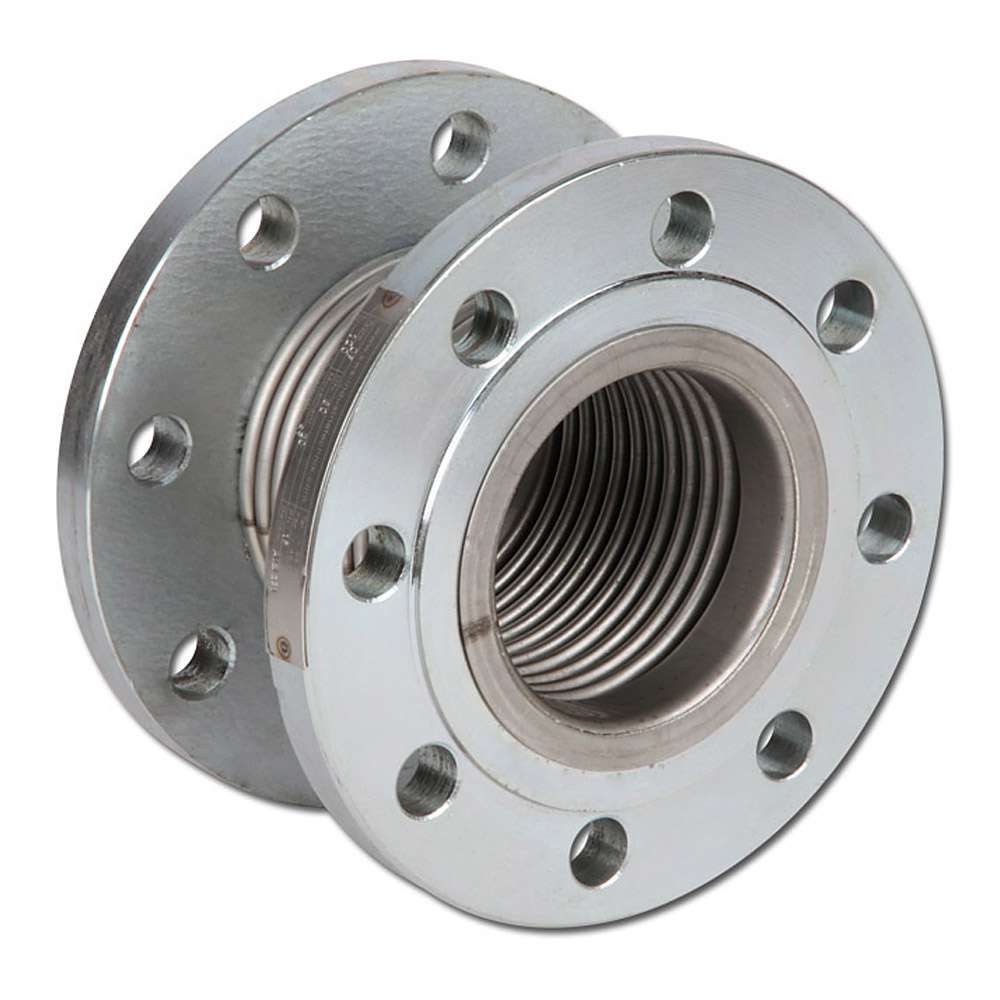 Axial expansion joint - with loose flanges - DN 25 to 250 - Stainless steel