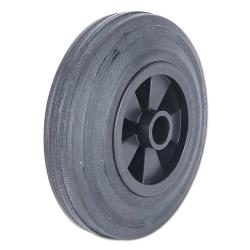 Solid dæk - med plastik kant og glidelejer - til 295 kg