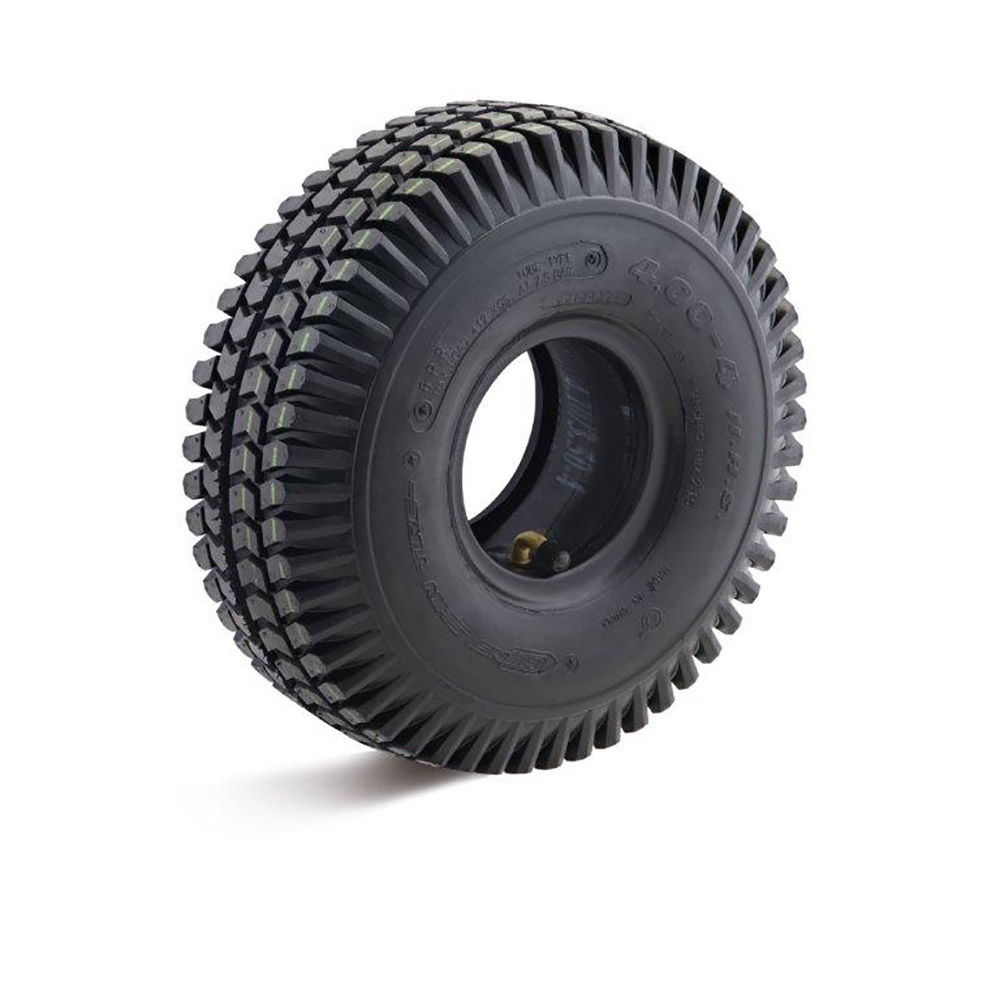 Couverture de pneu avec chambre à air - profil à crampons ou militaire - Ø de roue 230 à 460 mm - capacité de charge 130 à 750 kg