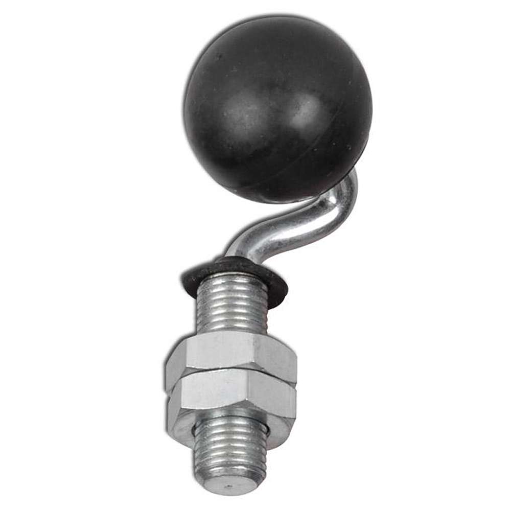 Ball caster - Rubber or PU ball - Wheel Ø 35 to 50 mm - Overall height 53 to 69 mm - Load capacity 15 to 20 kg