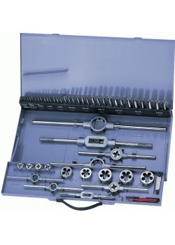 Gängverktyg i set - HSS - DIN 352/338 - 32 delar - metrisk