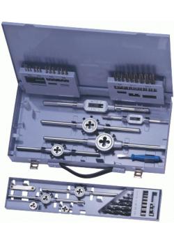 Gängverktyg i set - HSS - DIN 352/338 - 30 delar - metrisk