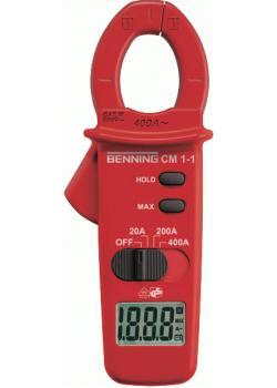 Digital-Stromzangen-Multimeter CM 1-1 "BENNING"-AC bis 400A