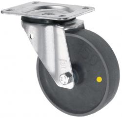 Castors - PA load 150 - 300kg with / without brakes - electrically conductive -