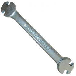 Spoke wrench/key chrome-vanadium steel