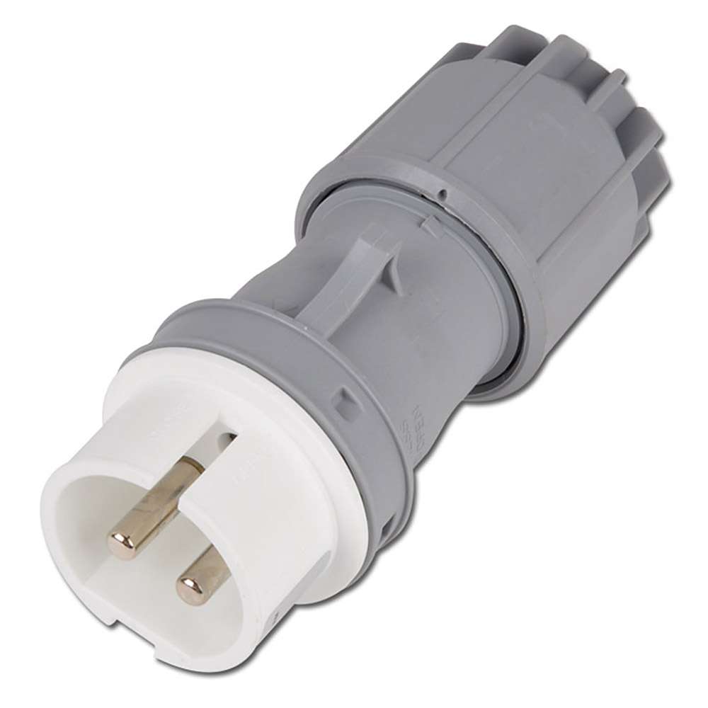 CEE-plug - for low voltage - 2-pole S 24V/16 A / S 42V/16A