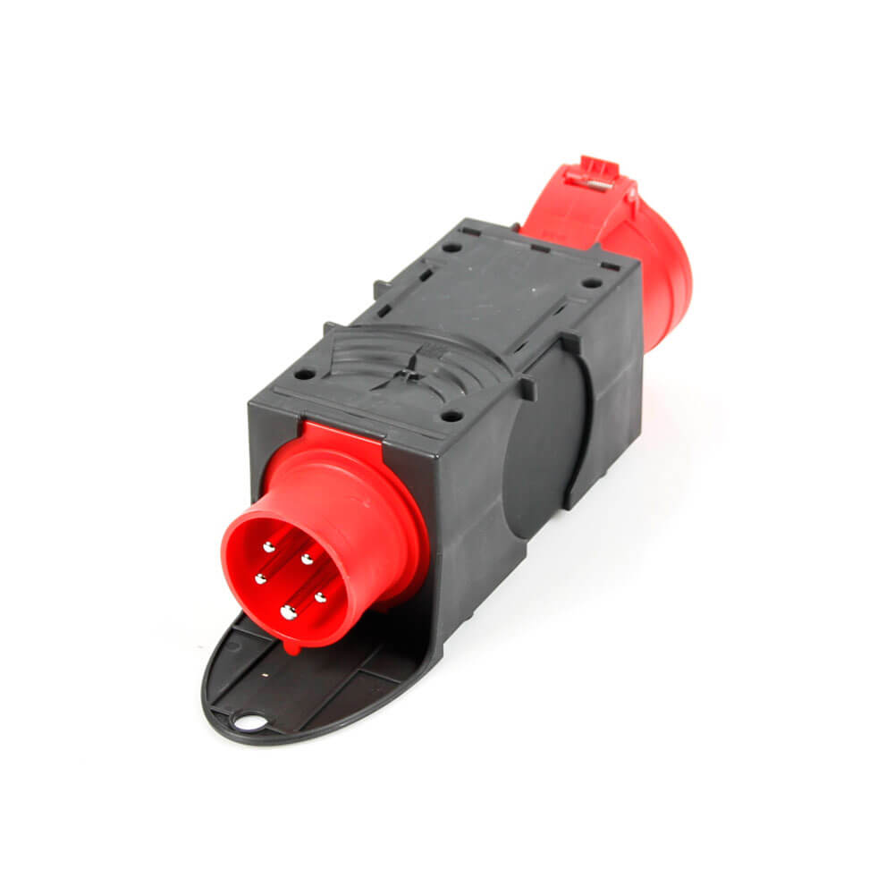 CEE adapter plug - 5 pin - mærkespænding 400 V - Nominel strøm 16 A - kobling 230 V eller 400 V - IP 44