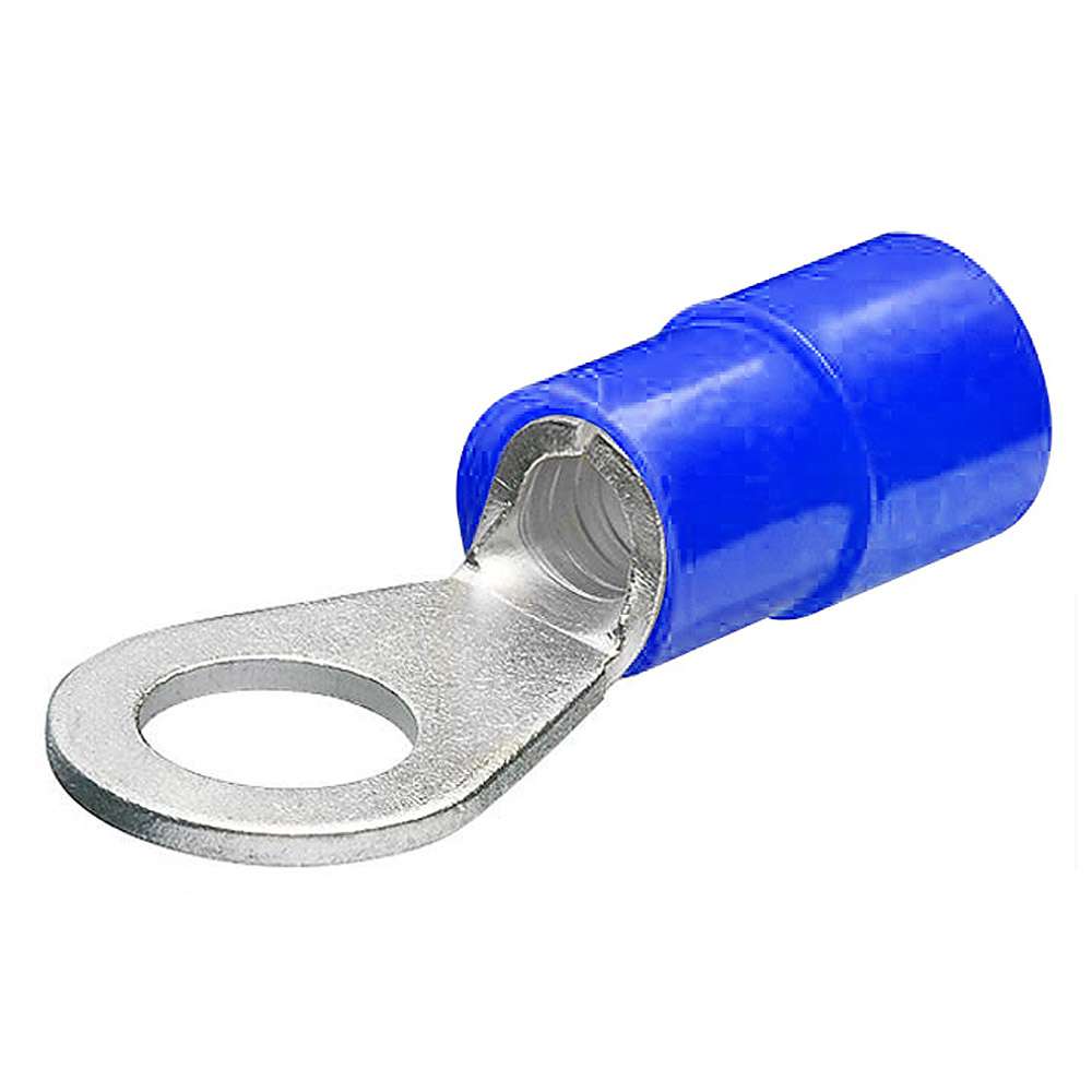 Terminaler - ring form isoleret - skrue-Ø 3-10 mm - VE 100/200 stk.