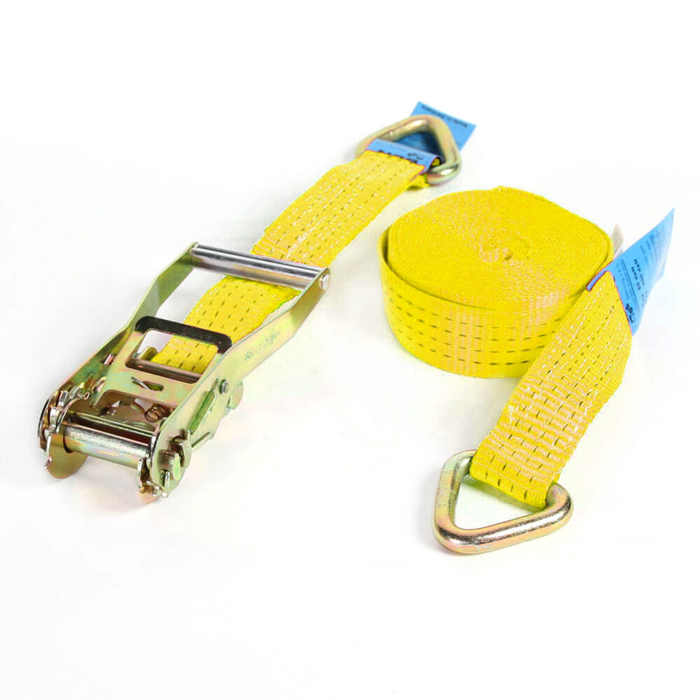 Lashing strap - two parts - tensile force 2000 daN - width 50 mm - length 1,00 to 10,00 m - different colors