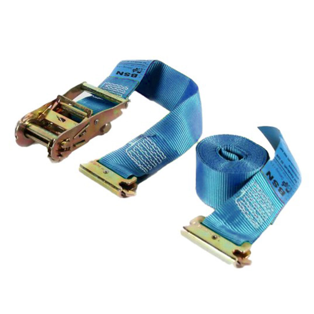 Surrningsband - dragkraft 500 daN - 50 mm bred - två delar - längd 1,00 till 10,00 m - färg grön eller blå