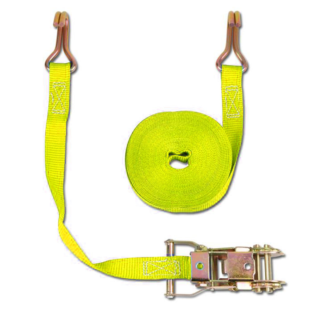 Lashing strap - System 500/25 two-piece - strap width 25 mm - length 1,0 to 10,0 m - different colors