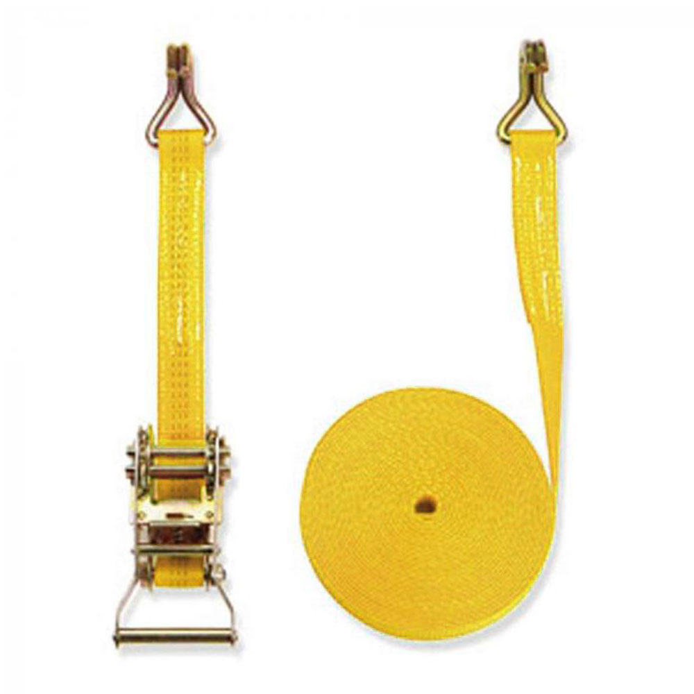 Lashing strap - two-piece - tensile force 1500 daN - width 35 mm - length 1.0 to 10.0 m - various colors