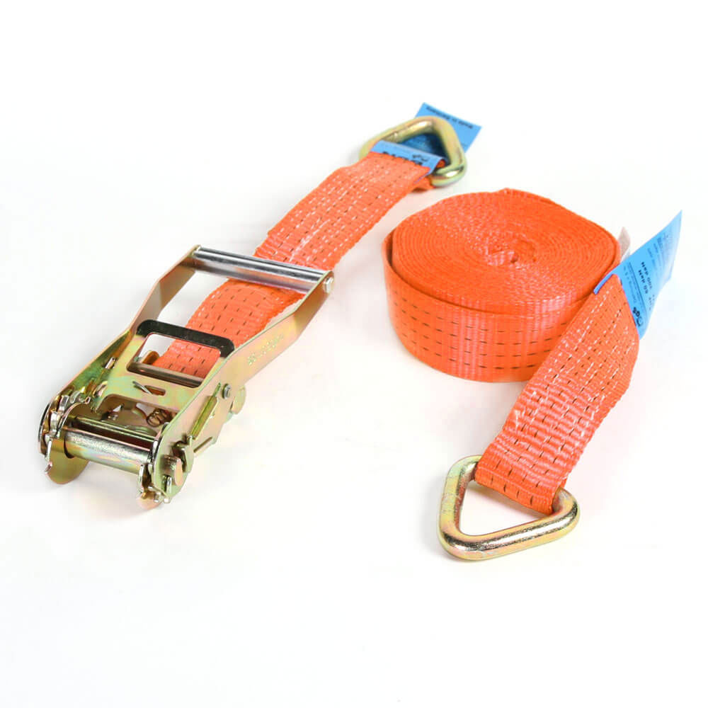 Lashing strap - two parts - tensile force 2000 daN - width 50 mm - length 1,00 to 10,00 m - different colors