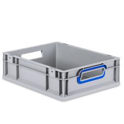 Eurobeholder ProfiPlus Eurobox 412 - med åbne håndtag - ydre mål (B x D x H) 400 x 300 x 120 mm
