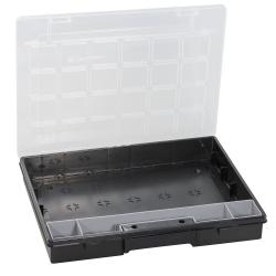 Assortment box Euro Plus Flex 37-1 - empty - External dimensions (W x D x H) 370 x 295 x 55 mm