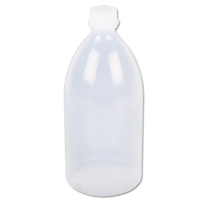 Narrow-mouth bottle series 301 - round - with closure