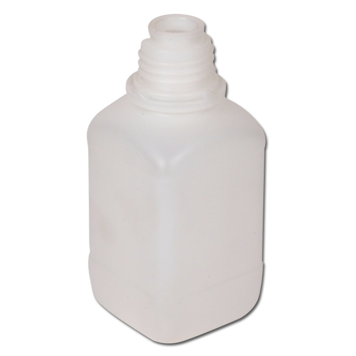 Kjemikalske smalhalsflaske serie 310 HDPE - firkantet uten lokk