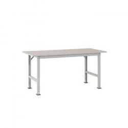 Standard packing table with melamine top - height-adjustable - 1500 x 800 mm