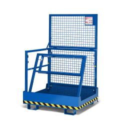 Nacelle type RAK-Compact - dimensions 1200 x 1080 x 1910 mm - charge admissible 300 kg - RAL 5010 bleu gentiane