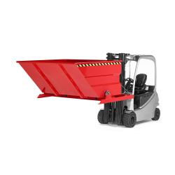 Large capacity tipper - type RGK-300 - load capacity 3000 kg - powder coated - fire red - price per piece