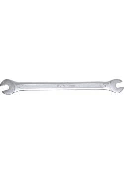 Double-ended spanner - cold forged - size 5 x 5.5 to 36 x 41 mm