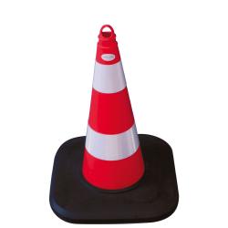 Reflecting Traffic Cone Soft-PVC - 50 cm