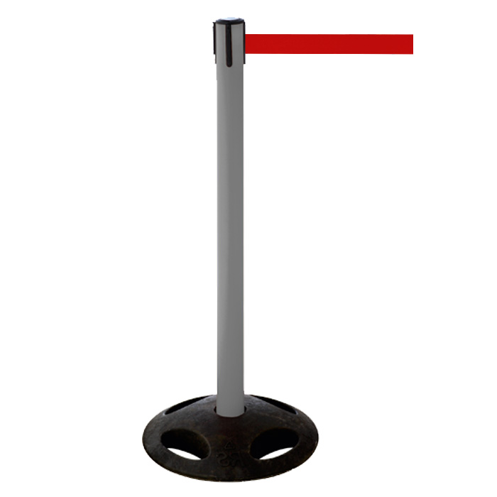 Barrier posts "GLA 25" - plastic - height about 100 cm - up to 4 m