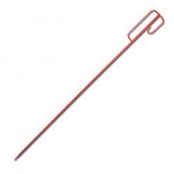 Absperrhalter - Eisen -  rot - Länge 120 cm - Durchm. ca. 12 mm