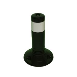 Barrier posts - PUR - flexible - 300 mm - reflective - black