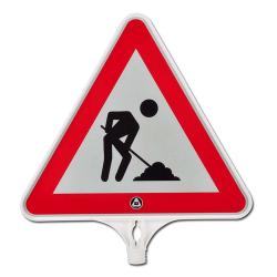 Warning Signs "CONSTRUCTION SITE" - Polypropylene