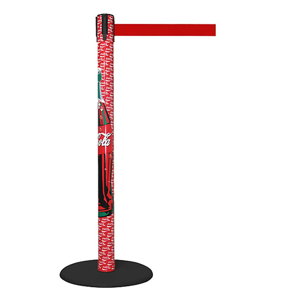 Barrier posts "GLA 15" - metal - height app. 100 cm - 2.3 m